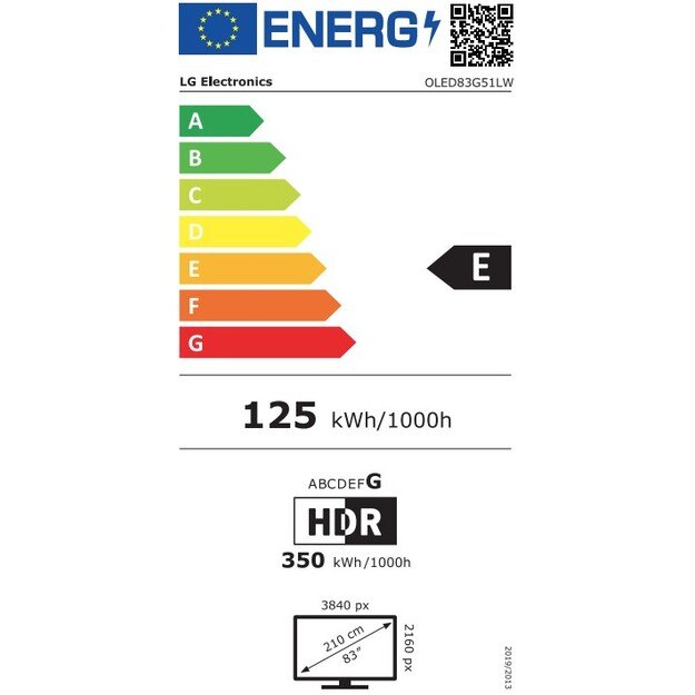 OLED Televizorius LG OLED83G51LW 3