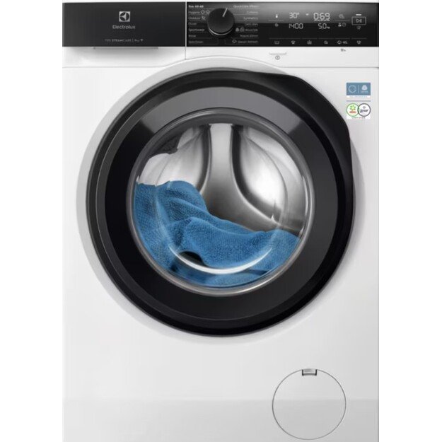 Skalbimo ma&scaron;ina Electrolux 700 serija, SteamCare, EW7F4492FCE, su garų programa, 9 kg
