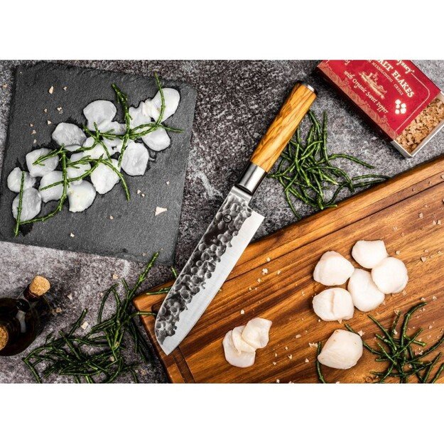 Santoku peilis Forged Olive 18 cm