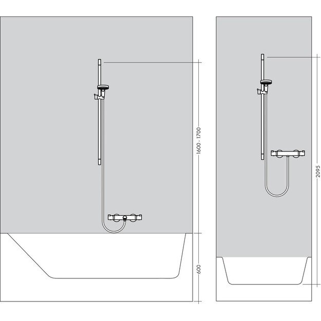 Dušo komplektas Hansgrohe 26563400