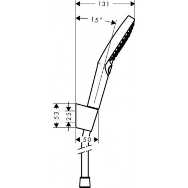 Rankinio dušo komplektas Hansgrohe Raindance Select S 26721000