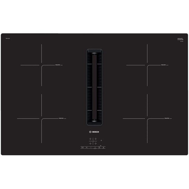 Įmontuojama indukcinė kaitlentė su integruota ventiliacijos sistema Bosch PIE811B15E