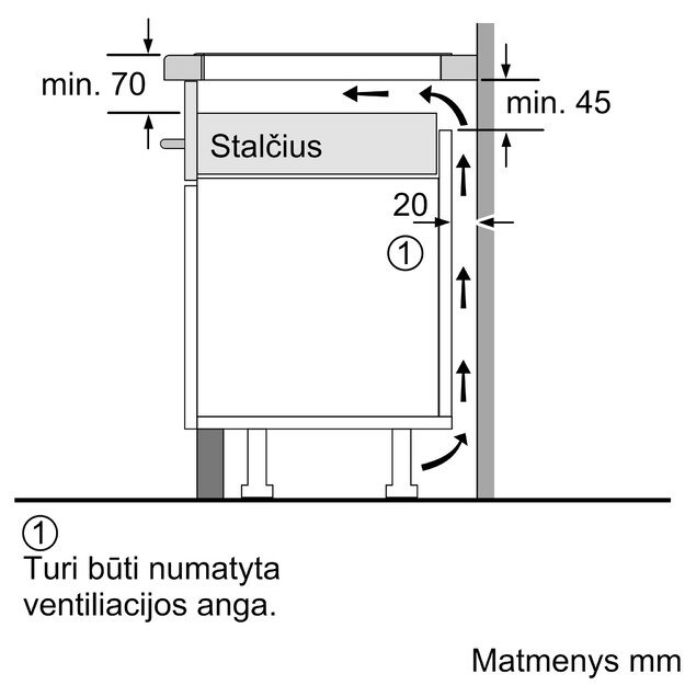 Kaitlentė Neff T66PS6RX0