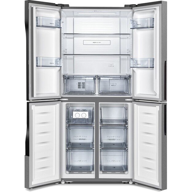 Dviduris šaldytuvas GORENJE NRM8182MX