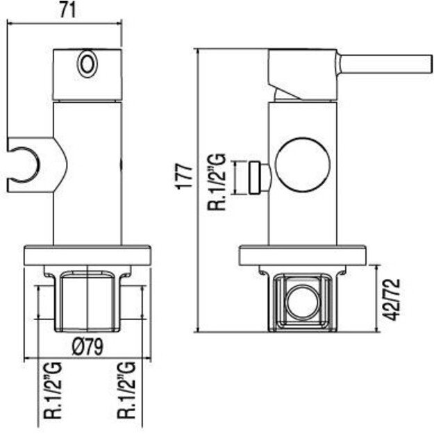 Bide komplektas Tres 134123