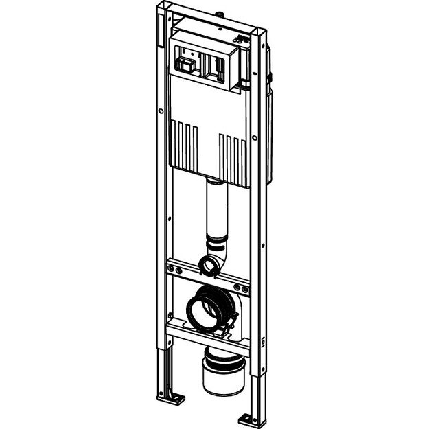 Potinkinis WC rėmas TECEbase 9400440