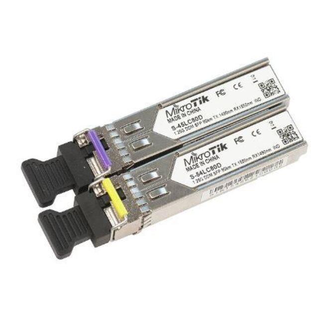 NET TRANSCEIVER SFP/S-4554LC80D MIKROTIK