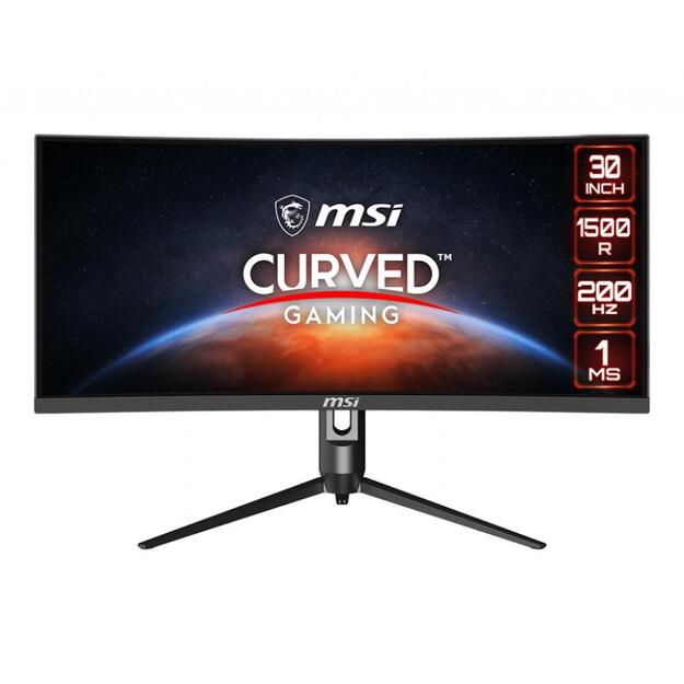 LCD Monitor|MSI|Optix MAG301CR2|29.5 |Gaming/Curved/21 : 9|Panel VA|2560x1080|21:9|200Hz|Matte|1 ms|Swivel|Pivot|Height adjustable|Tilt|Colour Black|OPTIXMAG301CR2