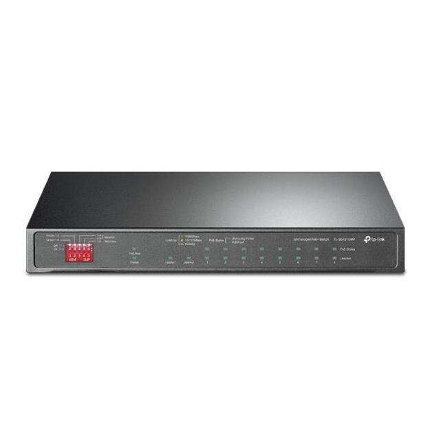 Switch|TP-LINK|1xSFP|PoE+ ports 8|TL-SG1210MP