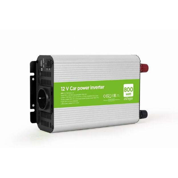 POWER INVERTER CAR 12V 800W/EG-PWC800-01 GEMBIRD