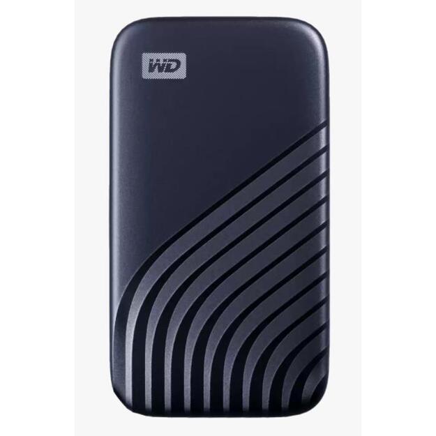 External SSD|WESTERN DIGITAL|My Passport|500GB|USB-C|Write speed 1000 MBytes/sec|Read speed 1050 MBytes/sec|Proprietary|WDBAGF5000ABL-WESN