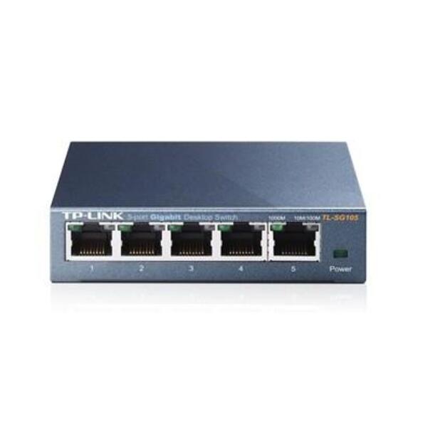 Switch|TP-LINK|5x10Base-T / 100Base-TX / 1000Base-T|TL-SG105