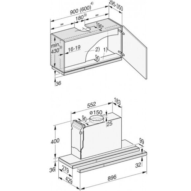 Įmontuojamas gartraukis Miele DAS 4930, 11862270