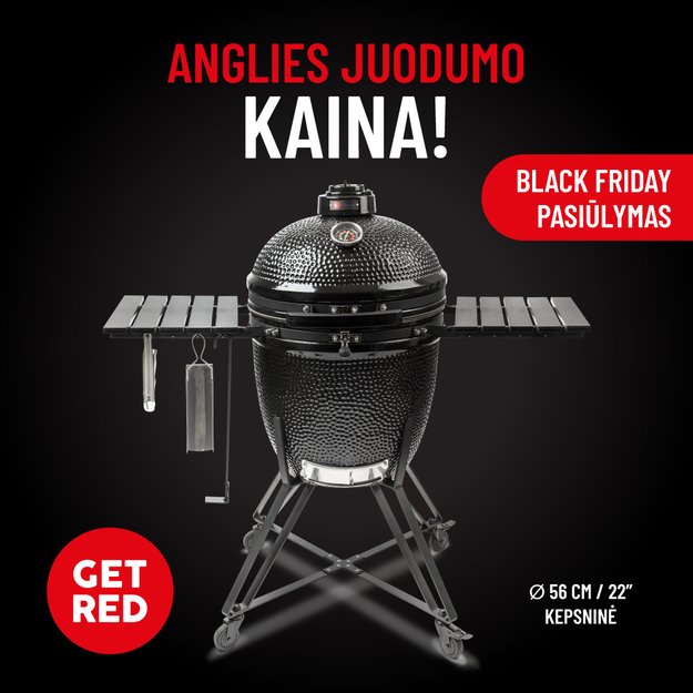 Kamado GET RED 22`/56cm