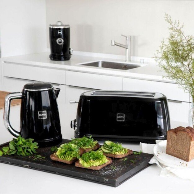 Elektrinis virdulys NOVIS KTC1 juodas 1