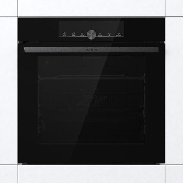 Įmontuojama orkaitė Gorenje BPS6747A06BG, su pirolize 4