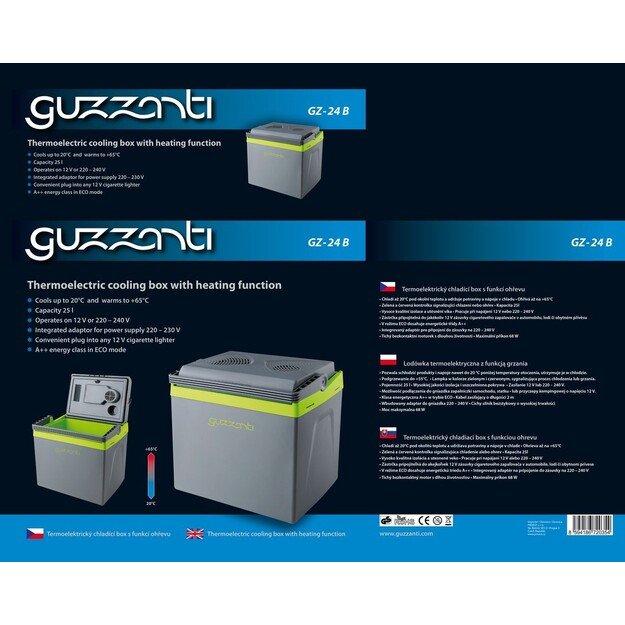 Termoelektrinis šaldytuvas GZ-24B 1