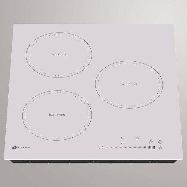 Įmontuojama indukcinė kaitlentė Allenzi PI 40 White 1