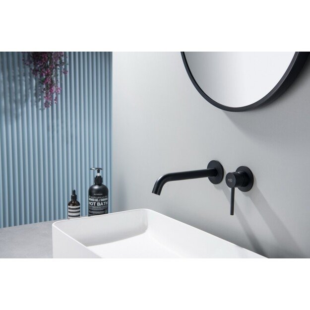 Potinkinis praustuvo maišytuvas BlueWater BOSTON BOS-BPU.110, juodas matinis 3