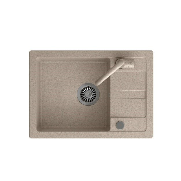 Plautuvė su mai&scaron;ytuvu Quadron GO SMART, TQ6244GSBEZ, smėlio 2