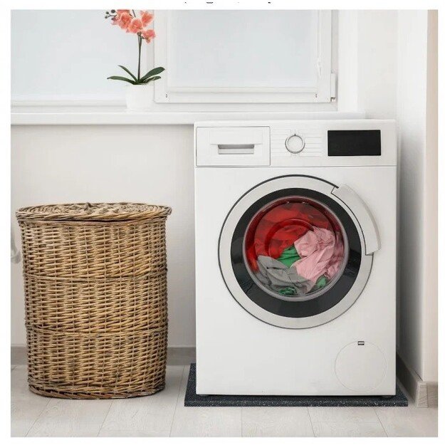 Paklotas po skalbimo mašina K ampM AK 159, juoda, 60 cm x 60 cm x 0.8 cm 2