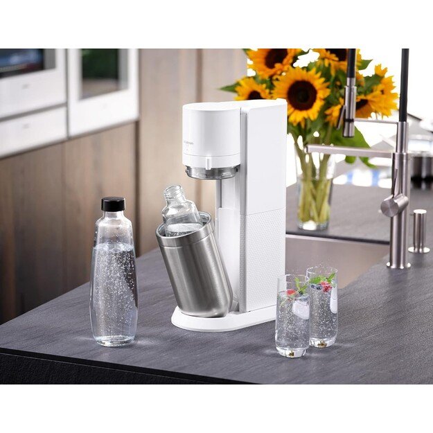 Gazuotų gėrimų gaminimo aparatas SodaStream Duo White 4