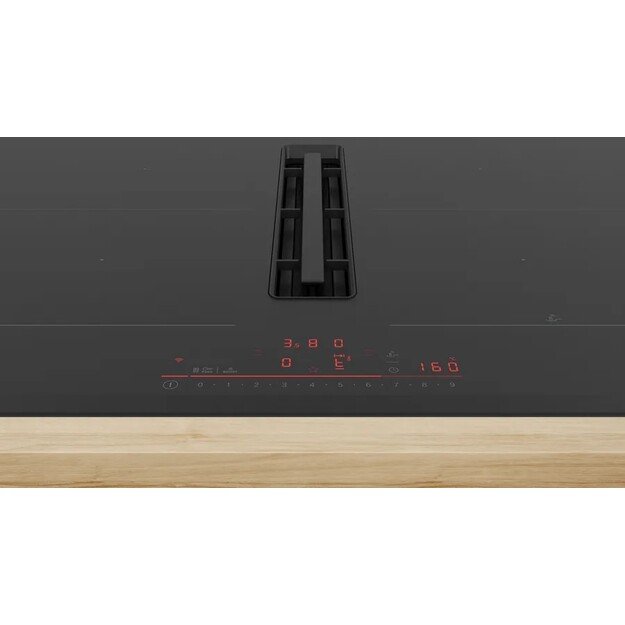 Įmontuojama indukcinė kaitlentė su integruotu gartraukiu Bosch PVQ795H26E 4