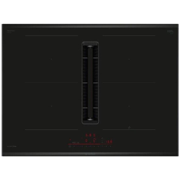 Įmontuojama indukcinė kaitlentė su integruotu gartraukiu Bosch PVQ795H26E