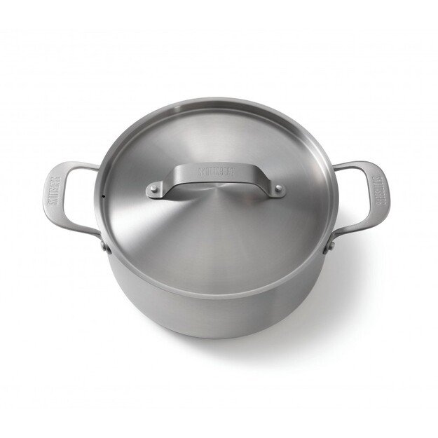 Nerūdijančio plieno puodas su dangčiu Skottsberg 24 cm 2