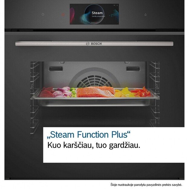 Įmontuojama orkaite su garų funkcija Bosch HSG7364B1 10