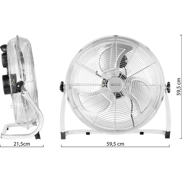 Ventiliatorius ECG FF 45 Ventus 4