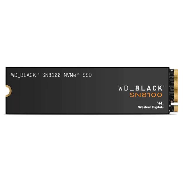 SSD|WESTERN DIGITAL|Black SN8100|2TB|M.2|PCIe Gen5|NVMe|3D TLC|Write speed 14000 MBytes/sec|Read speed 14900 MBytes/sec|WDS200T1X0M