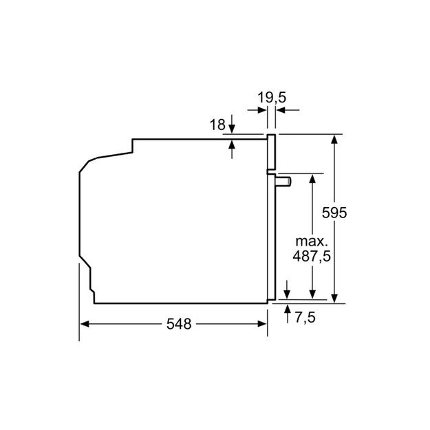 Orkaitė su mikrobangų funkcija Siemens HS958GED1 1