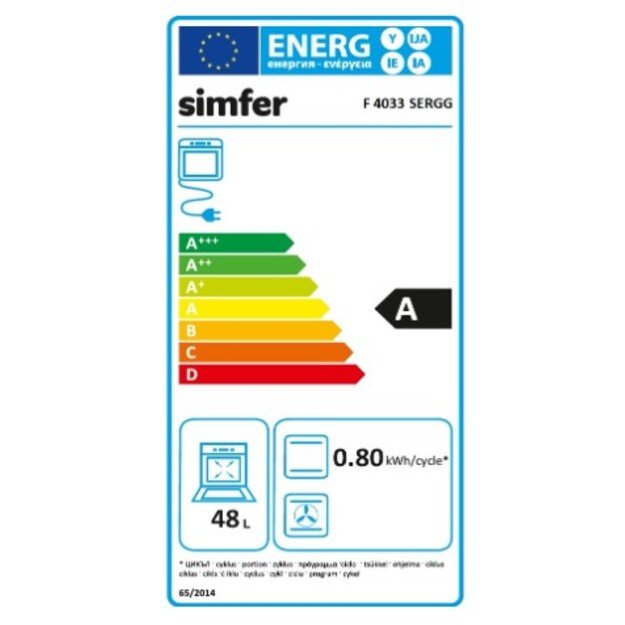 viryklė Simfer F 4033 SERGG 1