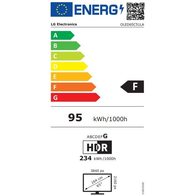 OLED televizorius LG evo AI C5 4K Smart, 65C51LA, OLED65C51LA 3