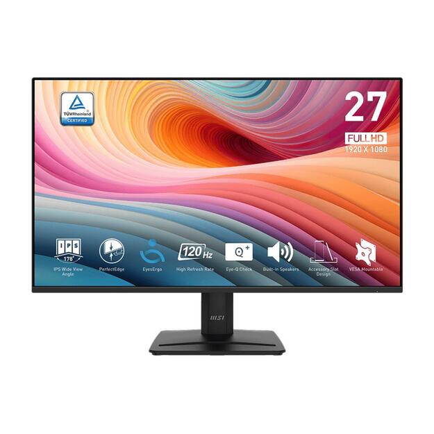 LCD Monitor|MSI|PRO MP275 E2|27 |Business|Panel IPS|1920x1080|16:9|120 ??|1 ms|Speakers|PROMP275E2