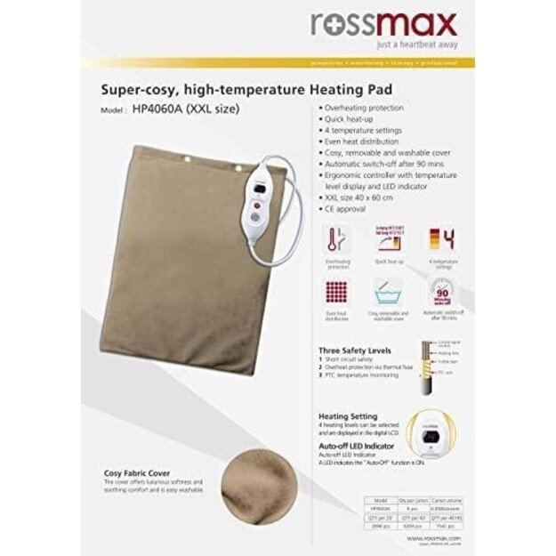 Šildoma pagalvėlė Rossmax HP4060A 2