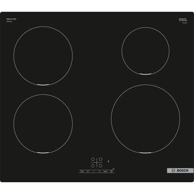 Įmontuojama indukcinė kaitlentė Bosch PIE611BB5E, 60cm