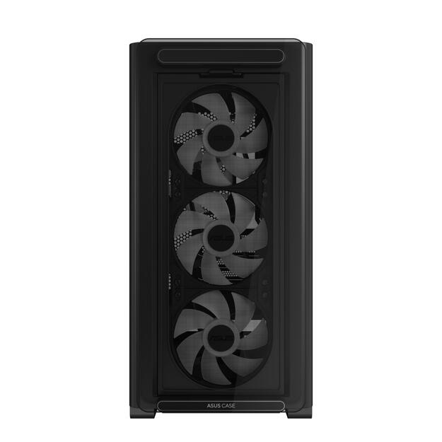 Case|ASUS|A23 PLUS|MidiTower|Case product features Transparent panel|MicroATX|MiniITX|Colour Black|A23PLUSTG/ARGBBLACK