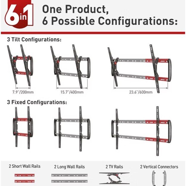 televizoriaus laikiklis Barkan BARKAN BM410T 13 -90  2
