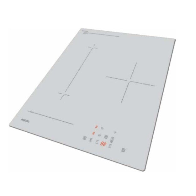 45cm balta įmontuojama indukcinė kaitlentė MPM MPM-45-IM-16/W