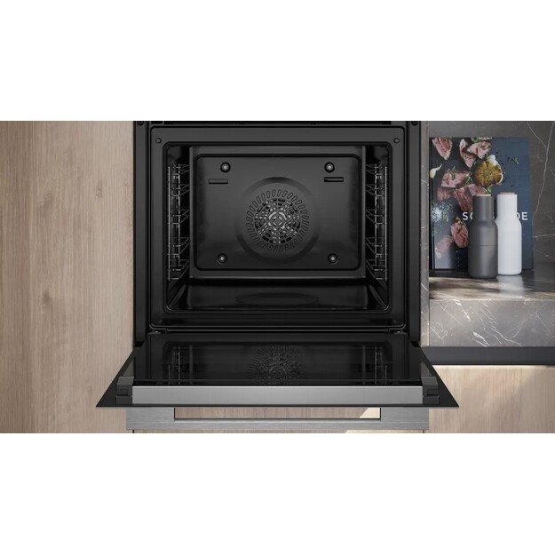 Įmontuojama orkaitė Siemens HB774G1W1, su pirolize 5