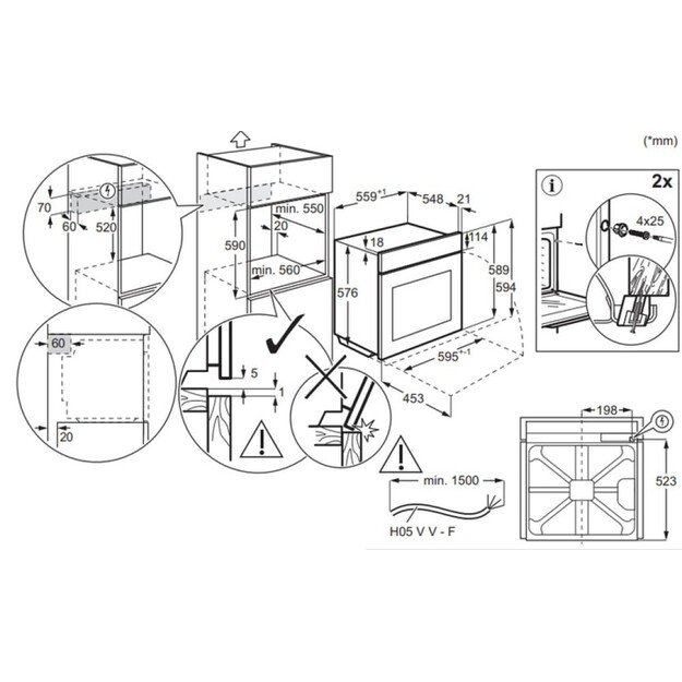 Orkaitė AEG NBU5P41SK 3