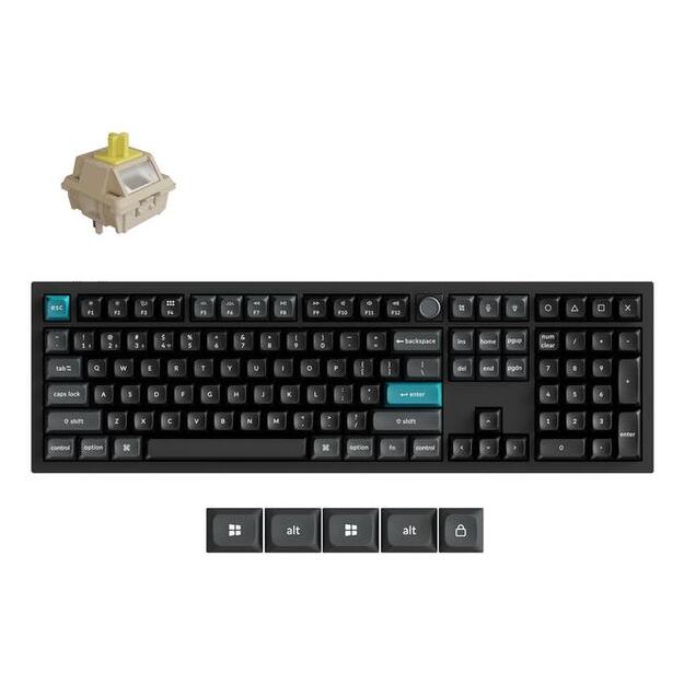 KEYBOARD WRL Q6 ULTRA/BLACK Q6U-M4 KEYCHRON
