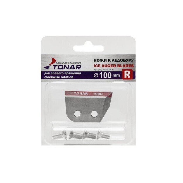 Ledo grąžto peiliukai TONAR LR-100R