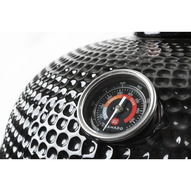 Kamado tipo keraminė kepsninė GET RED 22  56cm 4