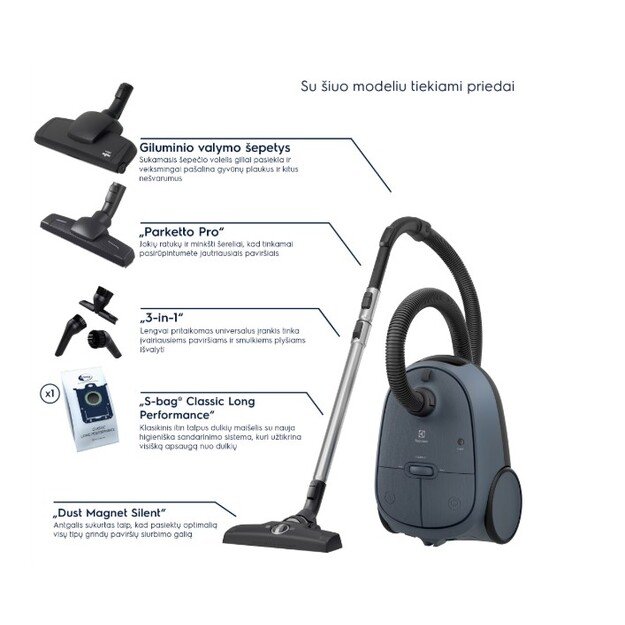 Dulkių siurblys Electrolux EB61C4DB 1