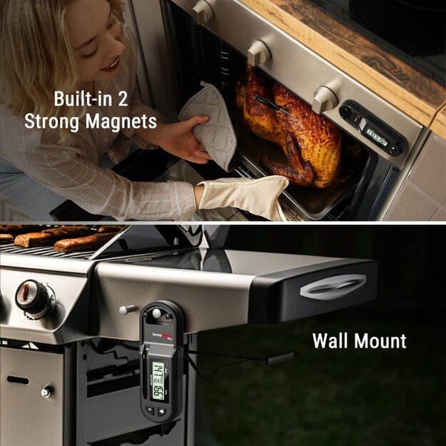 Belaidis Bluetooth mėsos termometras ThermoPro TP972W su 2 zondais 5