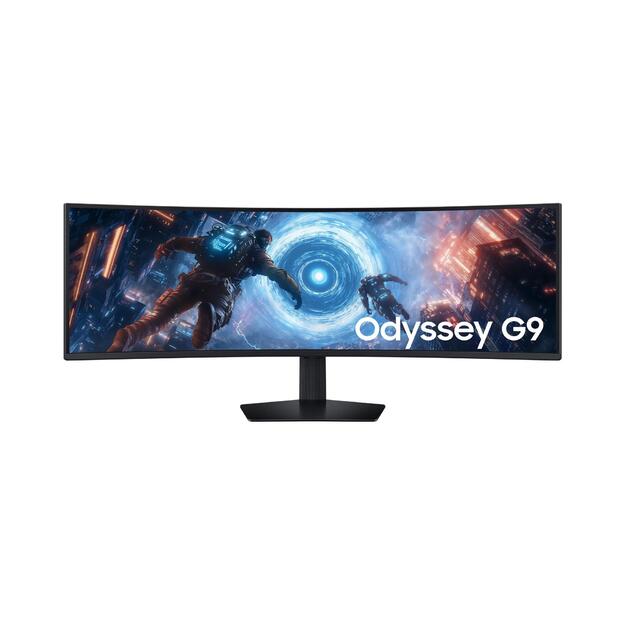 LCD Monitor|SAMSUNG|LS49FG910EUXEN|49 |Gaming/Curved|Swivel|Height adjustable|Tilt|Matte|Panel VA|5120x1440|32:9|144Hz|1 ms|Colour Black|LS49FG910EUXEN