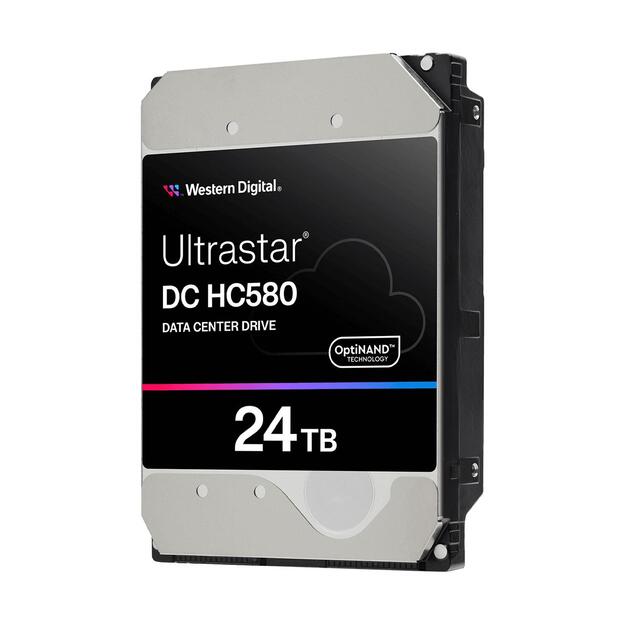 HDD|WESTERN DIGITAL ULTRASTAR|Ultrastar DC HC580|24TB|SATA|512 MB|7200 rpm|3,5 |0F62796